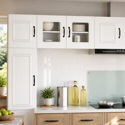 Versatile White Kitchen Cabinet for Efficient Storage 40 x 31 x 40 cm