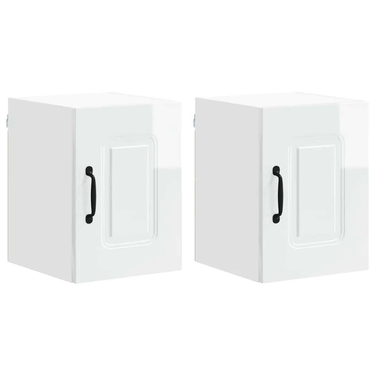 High Gloss White Kitchen Cabinet for Storage