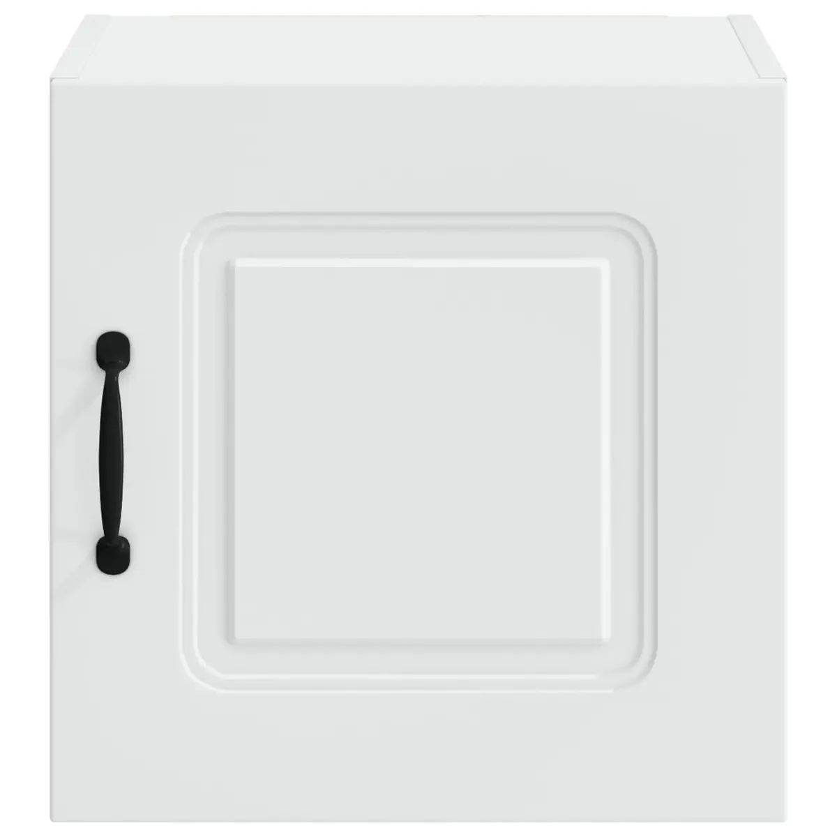 White Engineered Wood Dishwasher Panel Kitchen Cabinet Storage Kalmar 40 x 31 x