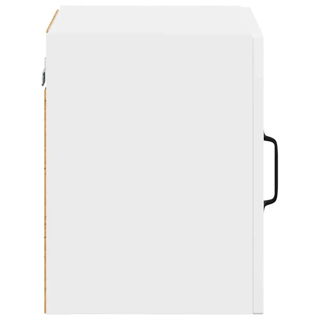 White Engineered Wood Dishwasher Panel Kitchen Cabinet Storage Kalmar 40 x 31 x
