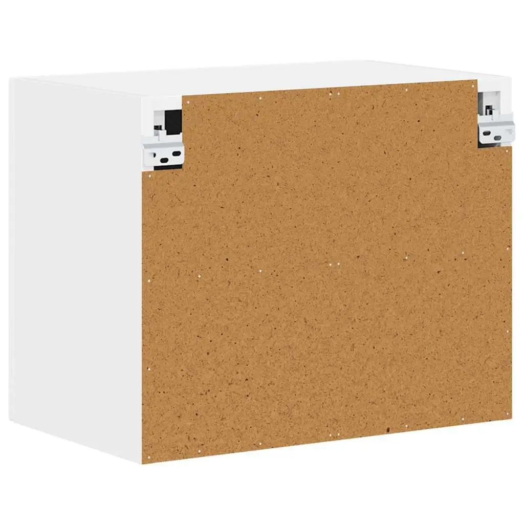 Dishwasher Panel Kitchen Cabinet White Engineered Wood Storage 50 x 31 x 40 cm