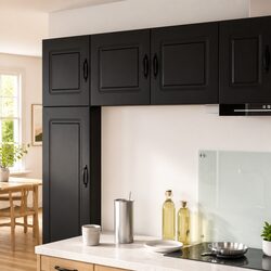 Functional Dishwasher Panel Kitchen Cabinet for Storage