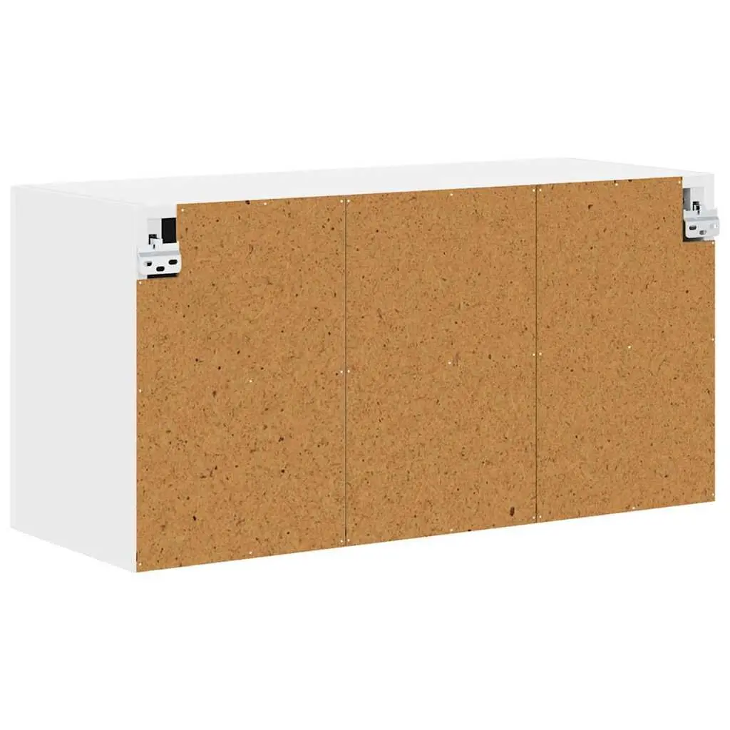 Kitchen Cabinet Dishwasher Panel Engineered Wood Storage Unit White 80x31x40cm