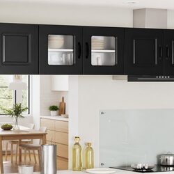 Practical Black Kitchen Storage Solution for Daily Use