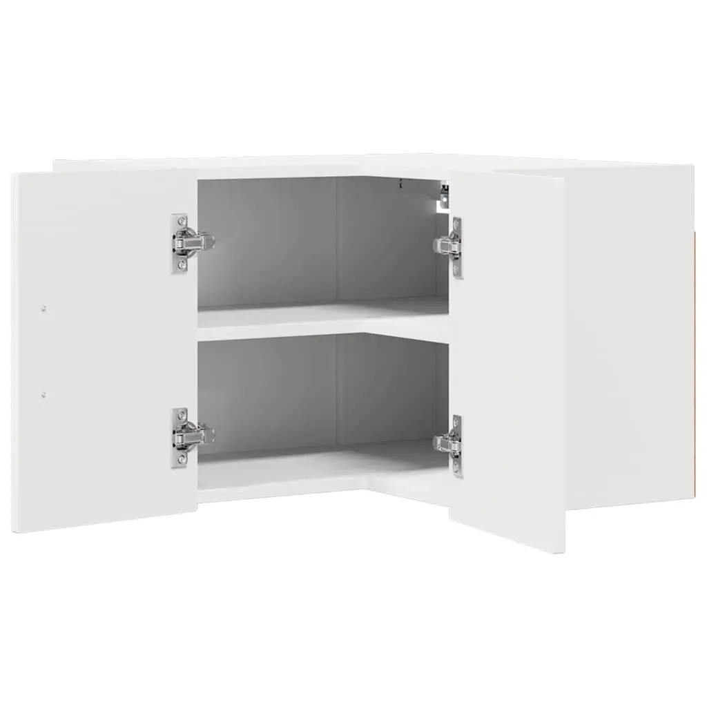 White Kitchen Cabinet for Storage 57x57x40cm