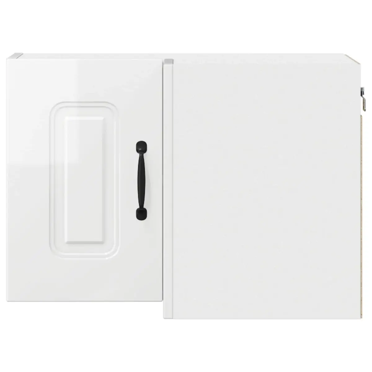 Dishwasher Panel Kitchen Cabinet Engineered Wood 57 x 57 x 40 cm High Gloss White