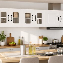 Functional White Kitchen Cabinet for Everyday Use