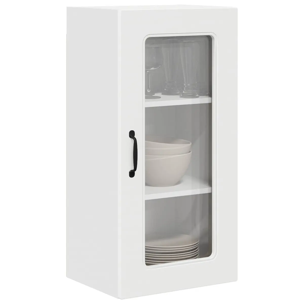 Dishwasher Panel Engineered Wood White 40cm x 31cm x 80cm Cabinet Door for Kitchen