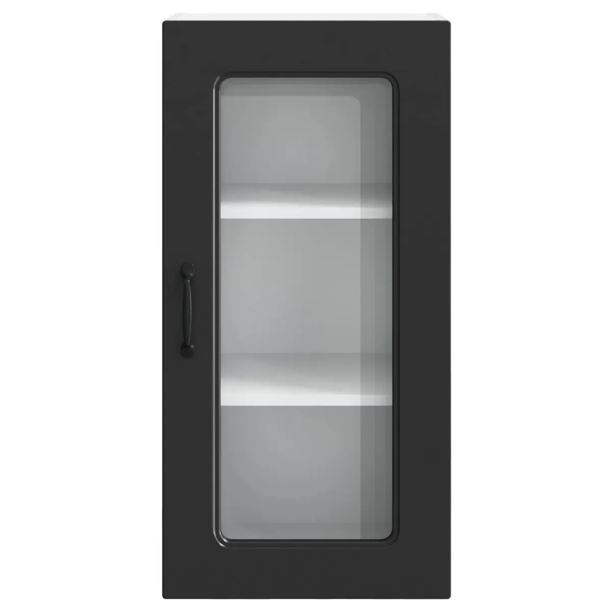 Dishwasher Panel Kitchen Cabinet Engineered Wood 40 x 31 x 80 cm Black