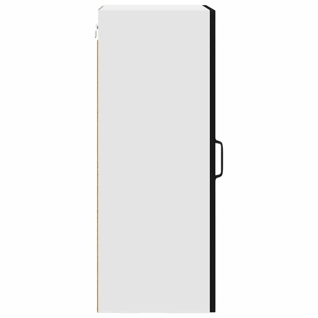 Dishwasher Panel Kitchen Cabinet Engineered Wood 40 x 31 x 80 cm Black
