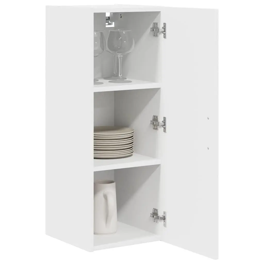 White Kitchen Cabinet for Organized Spaces, 30x31x80cm