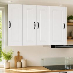 Functional White Kitchen Cabinet for Practical Spaces