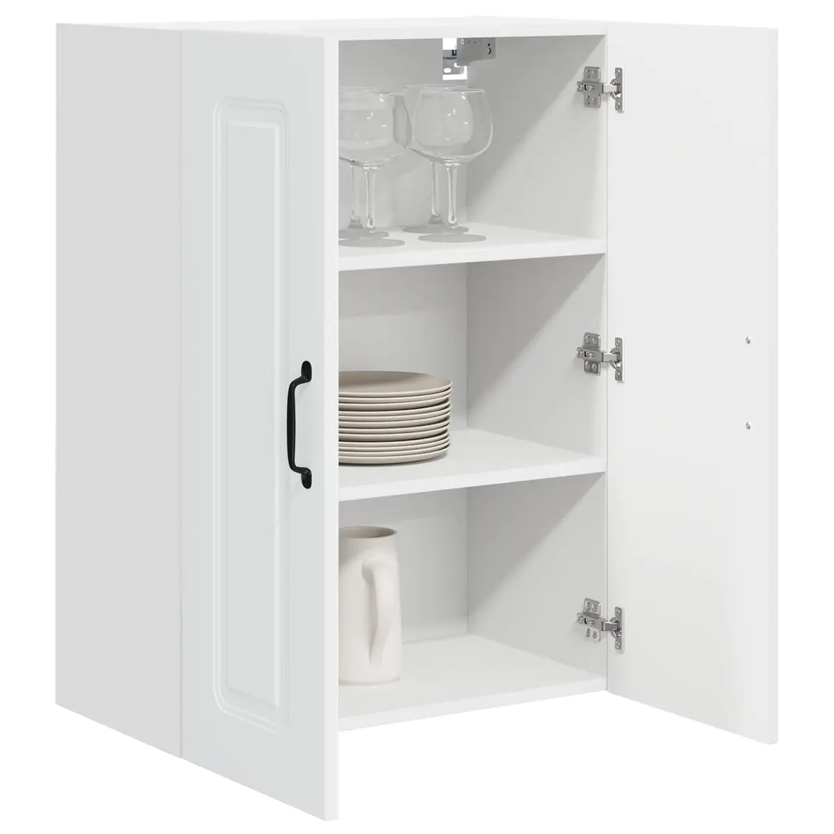 Kitchen Cabinet Engineered Wood Rectangular 60 x 31 x 80 cm White