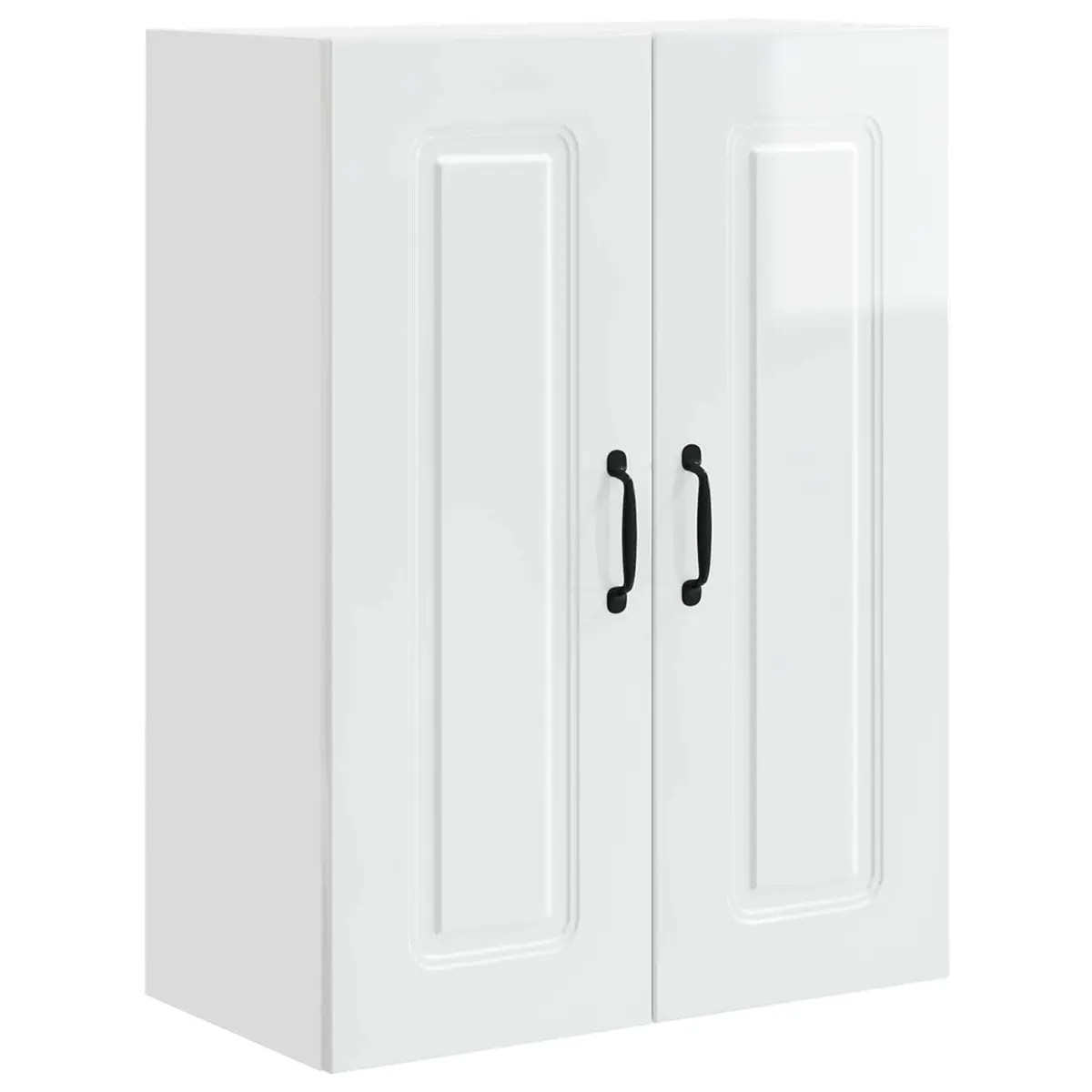 Dishwasher Panel Engineered Wood Kitchen Cabinet High Gloss White 60 x 31 x 80 cm