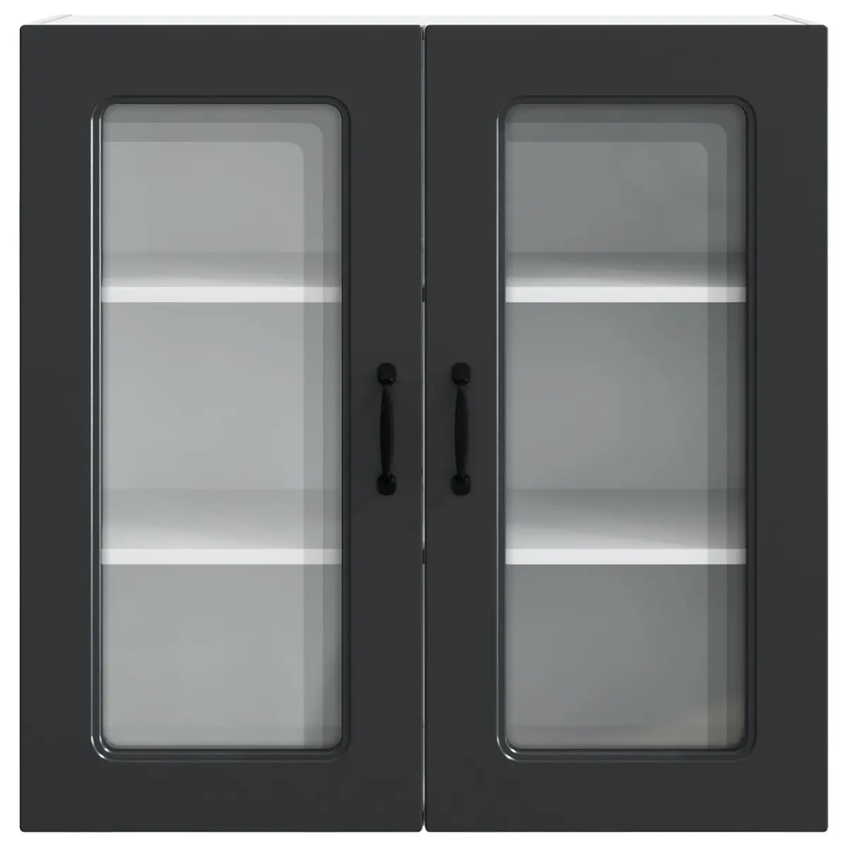 Kitchen Cabinet Engineered Wood Black 80x31x80cm