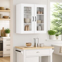 High Gloss White Dishwasher Storage Kitchen Cabinet for Modern Spaces