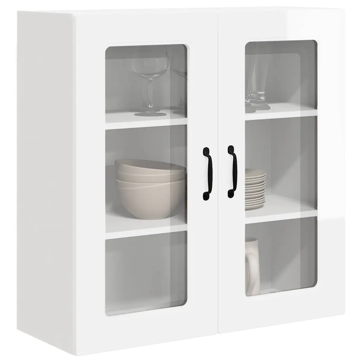 Dishwasher Cover Cabinet Door High Gloss White 80cm x 31cm x 80cm Kitchen Panel