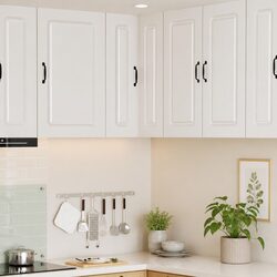 Functional White Kitchen Cabinet for Everyday Use