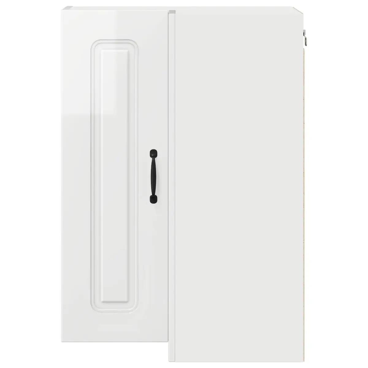 Kitchen Cabinet Engineered Wood High Gloss White 57 x 57 x 80 cm
