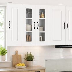Practical White Kitchen Cabinet for Smart Storage
