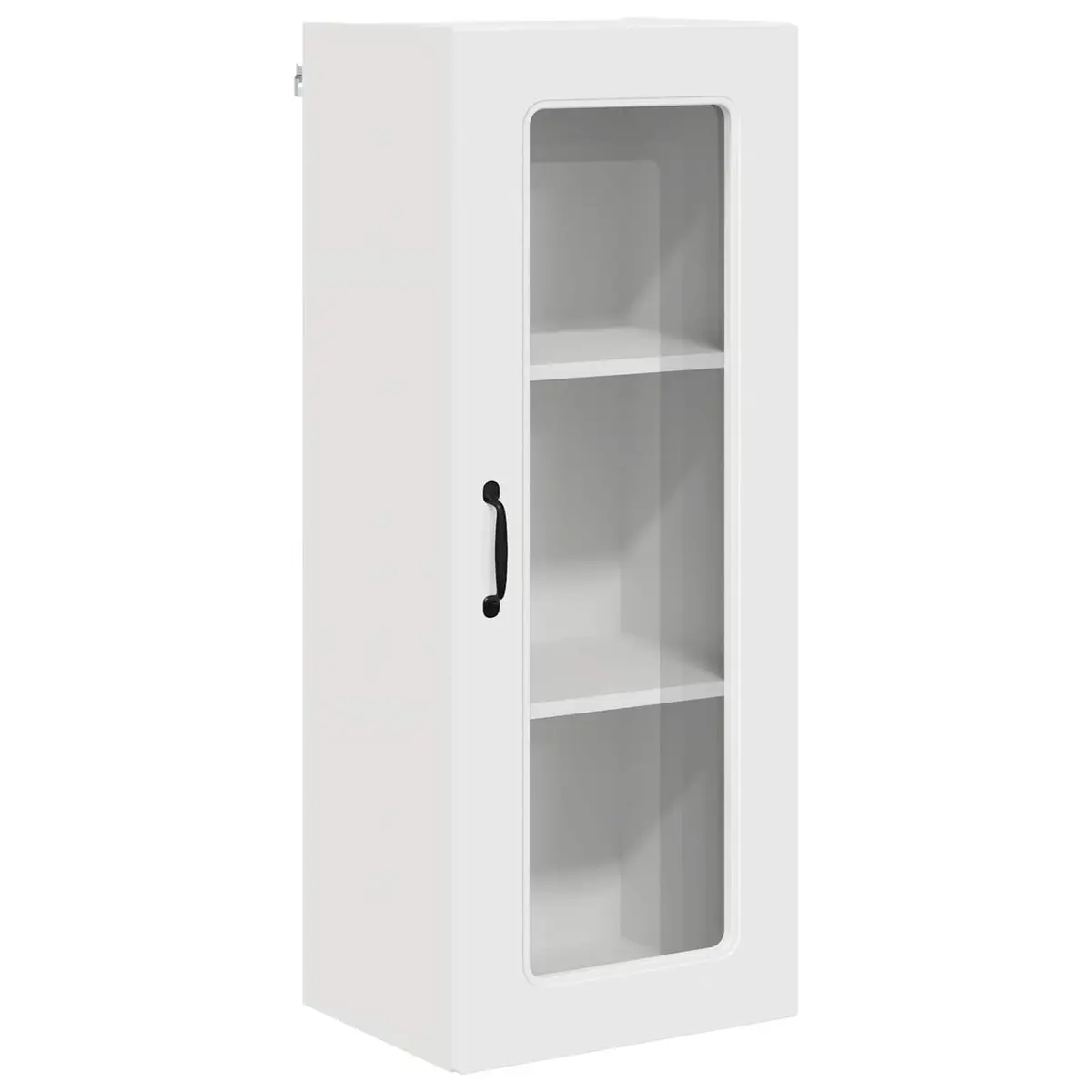 White Engineered Wood Kitchen Cabinet for Storage