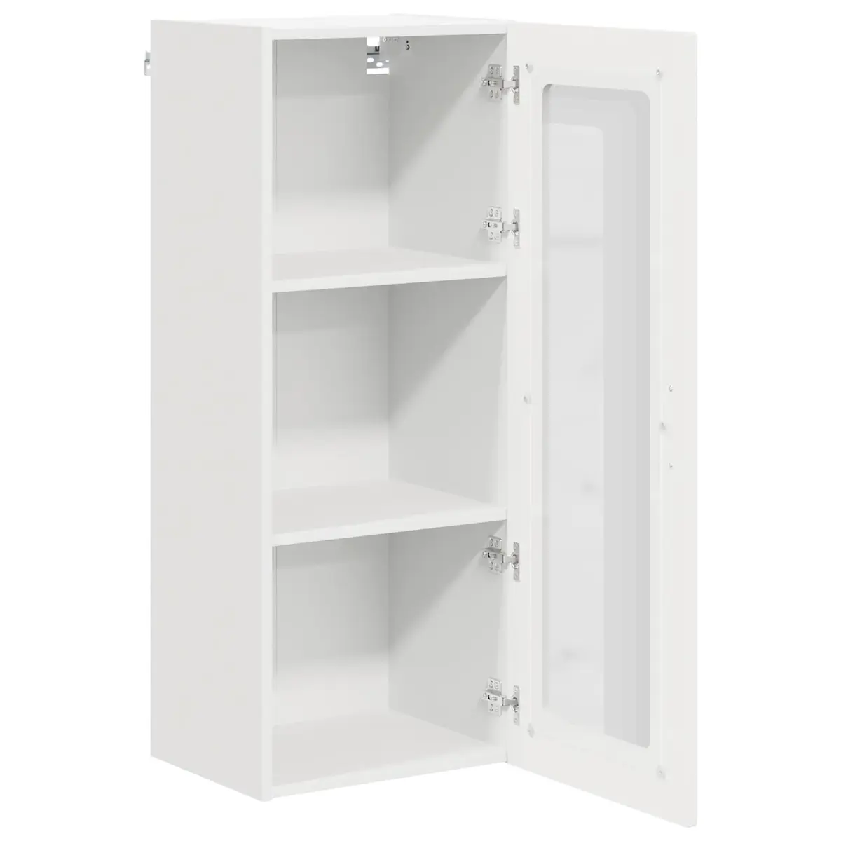 White Engineered Wood Kitchen Cabinet for Storage
