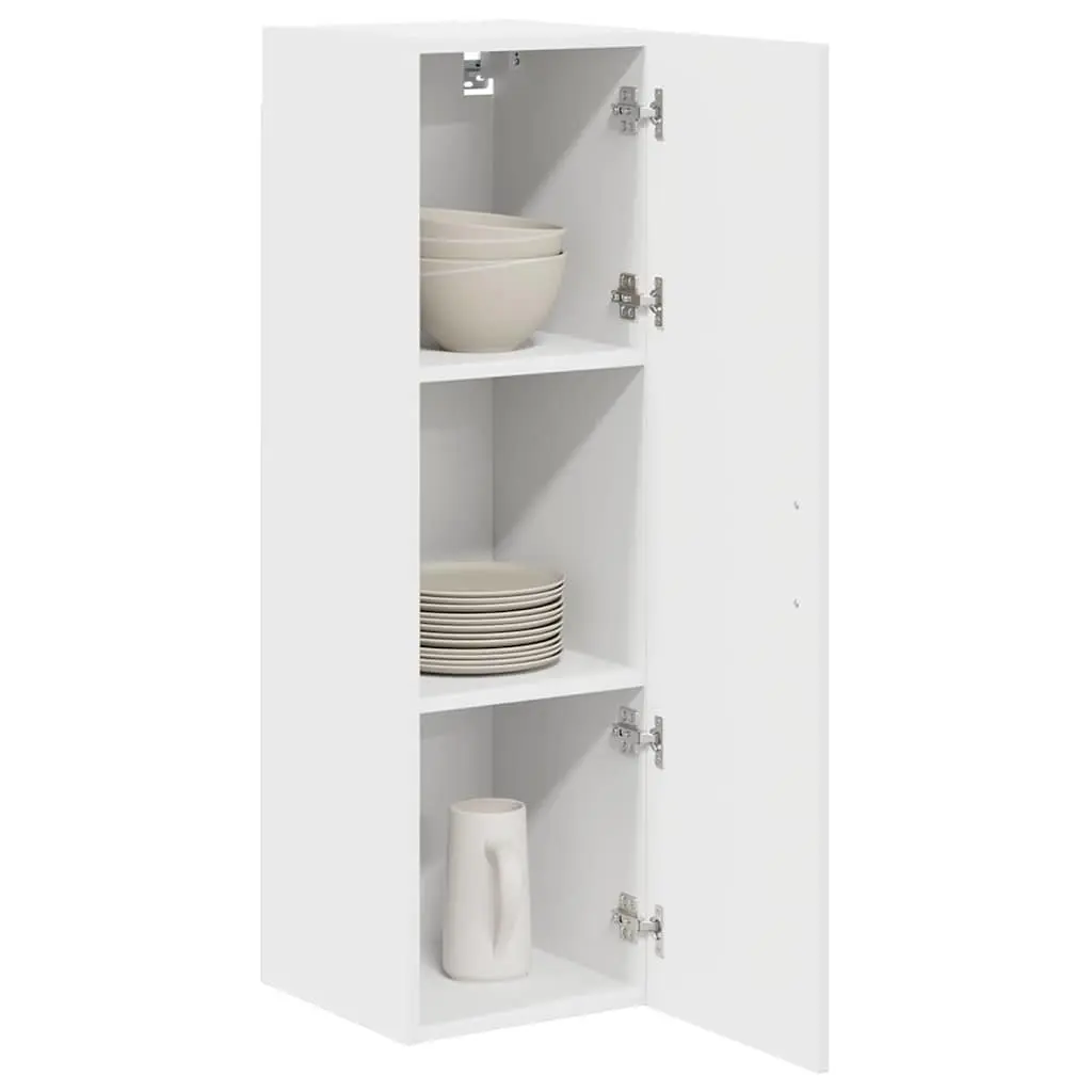 Kitchen Cabinet White Engineered Wood Dishwasher Panel Storage Furniture 30x31x100cm