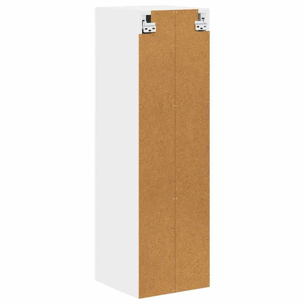 Kitchen Cabinet White Engineered Wood Dishwasher Panel Storage Furniture 30x31x100cm