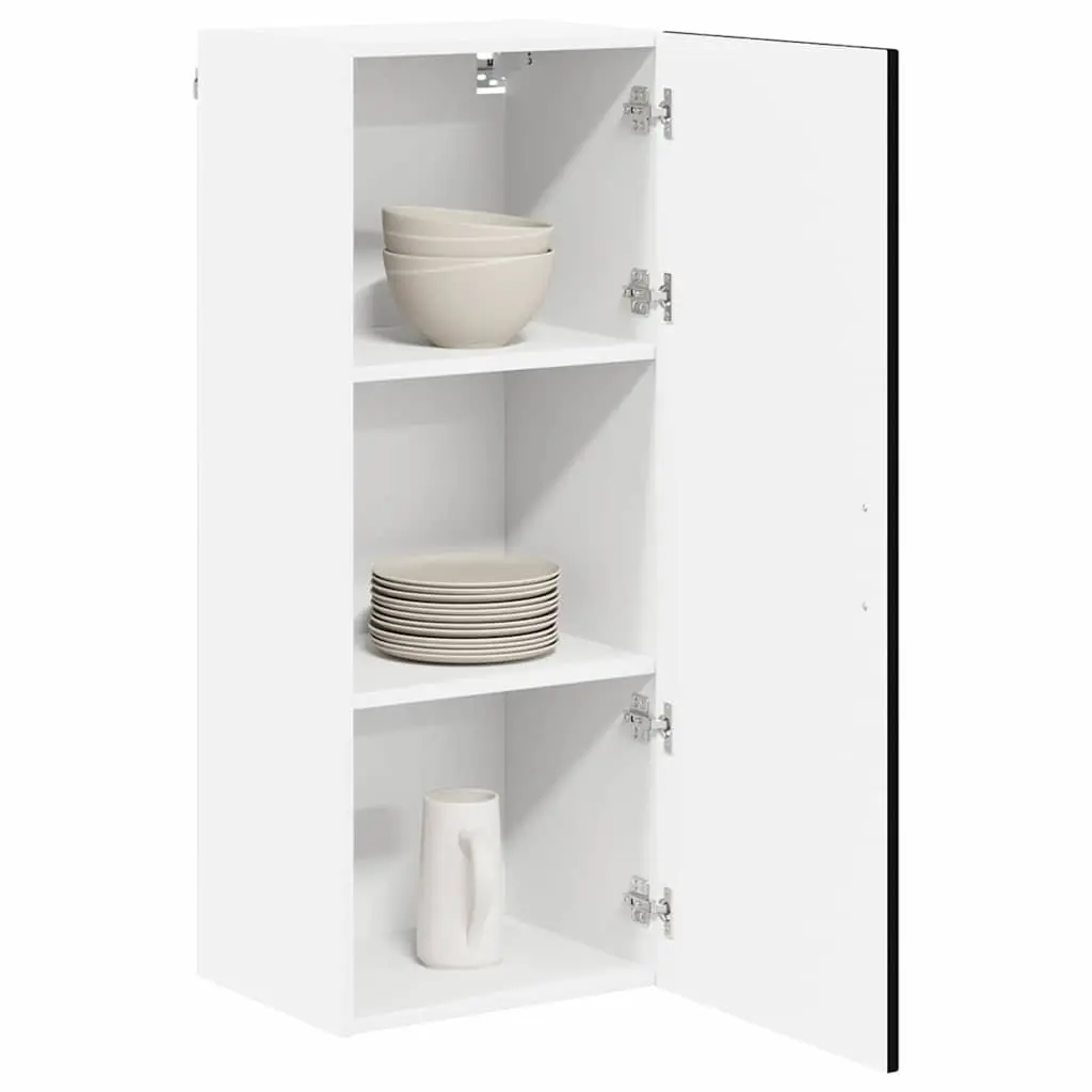 Dishwasher Panel Kitchen Cabinet Black Engineered Wood Storage Cupboard