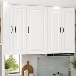 Practical White Kitchen Cabinet for Daily Use 50 x 31 x 100 cm