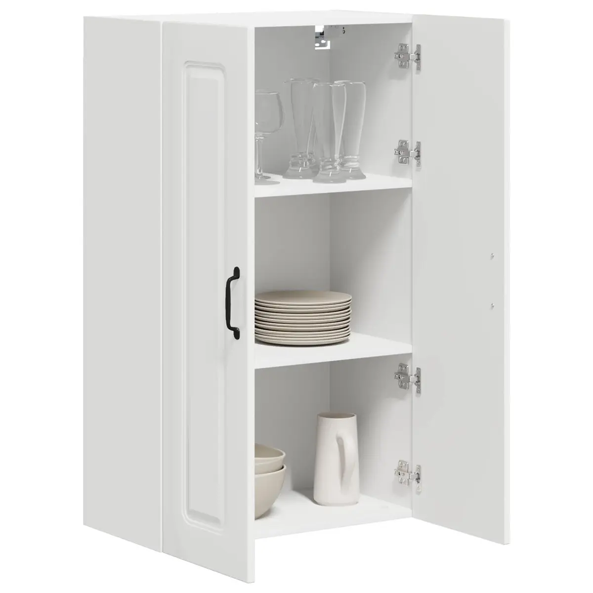 White Kitchen Cabinet for Storage Solutions