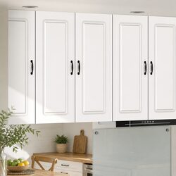 Versatile High Gloss White Kitchen Cabinet for Easy Storage 80x31x100cm