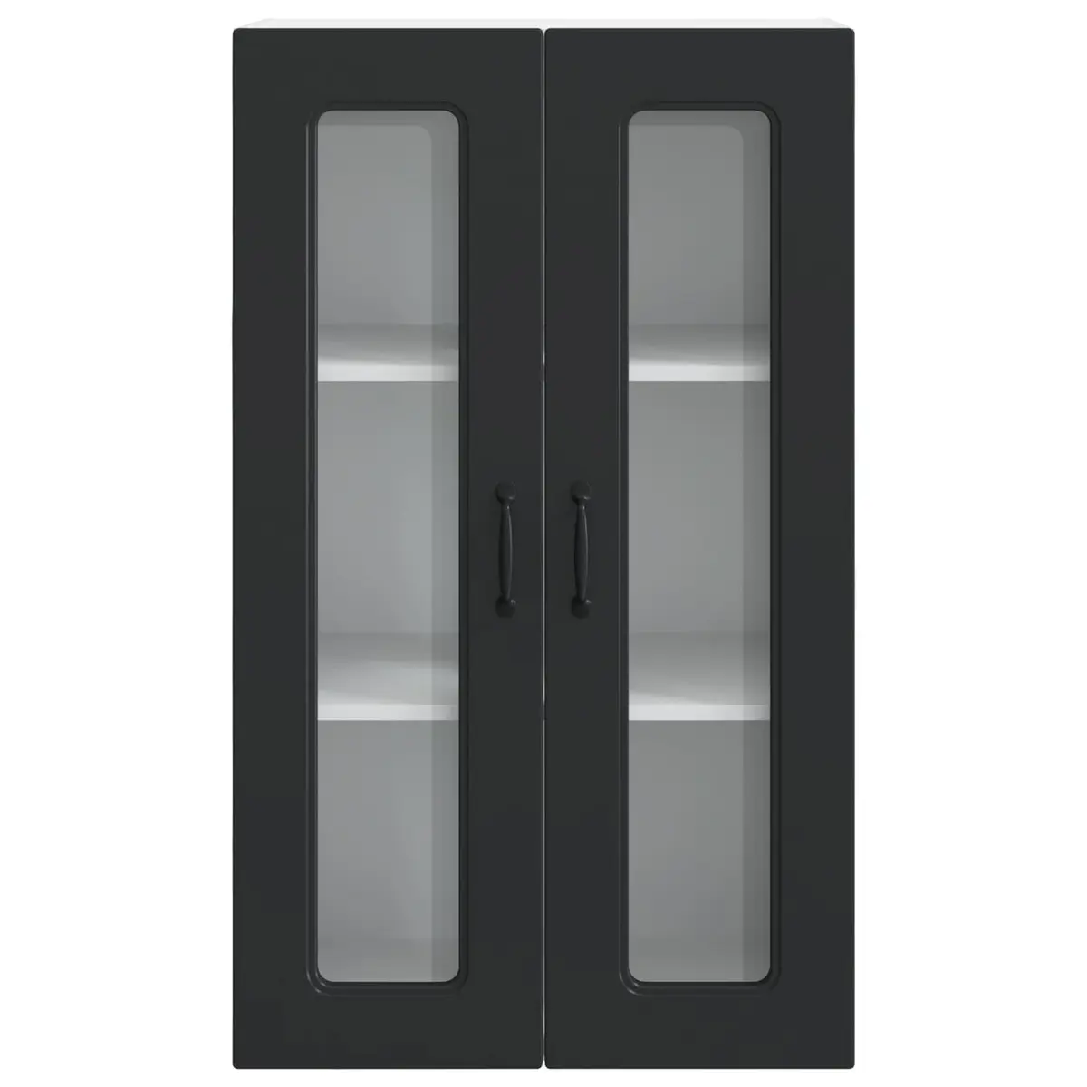 Kitchen Cabinet Engineered Wood Black 60 x 31 x 100 cm
