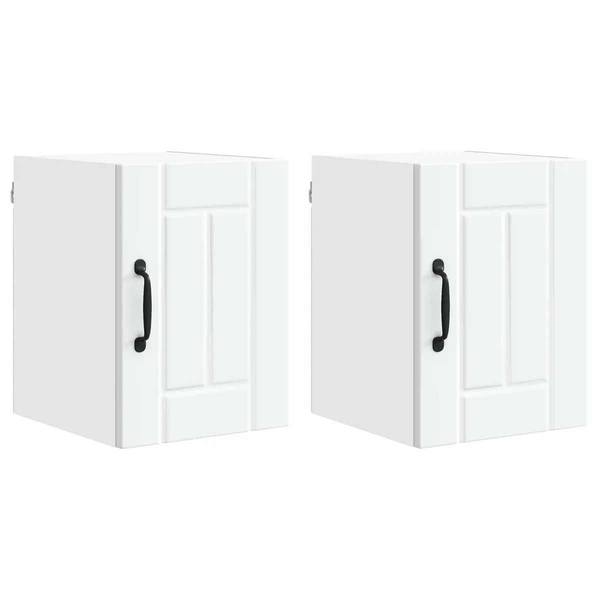 Wall Cabinet Kitchen Storage Unit White Engineered Wood Furniture 30x31x40cm