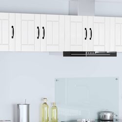 Functional Wall Cabinet for Kitchens: High Gloss White 30 x 31 x 40 cm