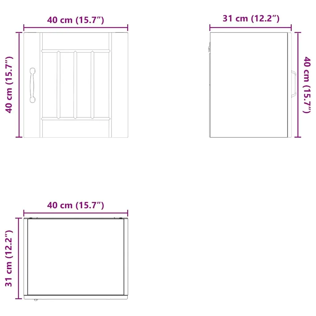 High Gloss White Cabinet for Kitchen Use