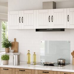 Functional High Gloss White Cabinets for Your Kitchen