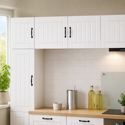 Practical Dishwasher Panel Wall Cabinet for Kitchen Use