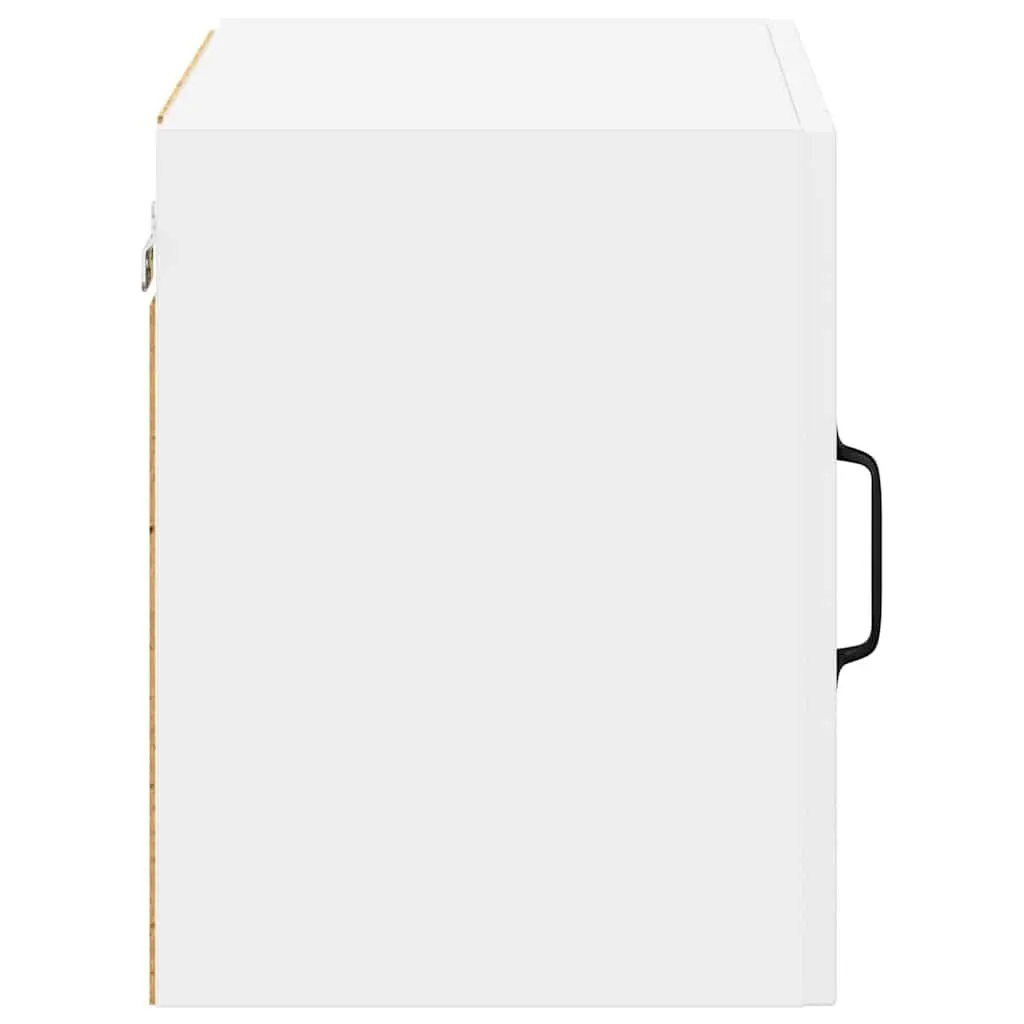 Wall Cabinet Engineered Wood 50 x 31 x 40 cm White Kitchen Storage Furniture
