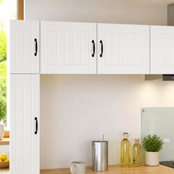 Wall Cabinet with Dishwasher Panel for Practical Kitchen Storage