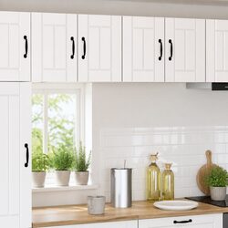 Practical Kitchen Wall Cabinet for Dishwasher Panel Use