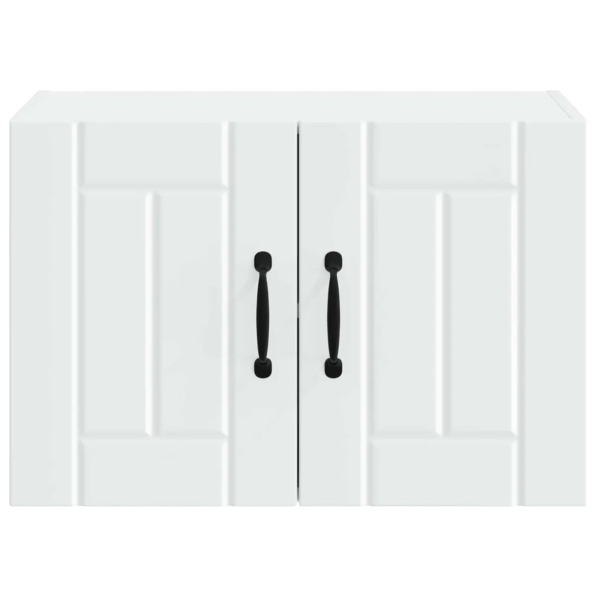 Wall Cabinet White Kitchen Storage Cupboard Engineered Wood 60x31x40cm 2 Pieces