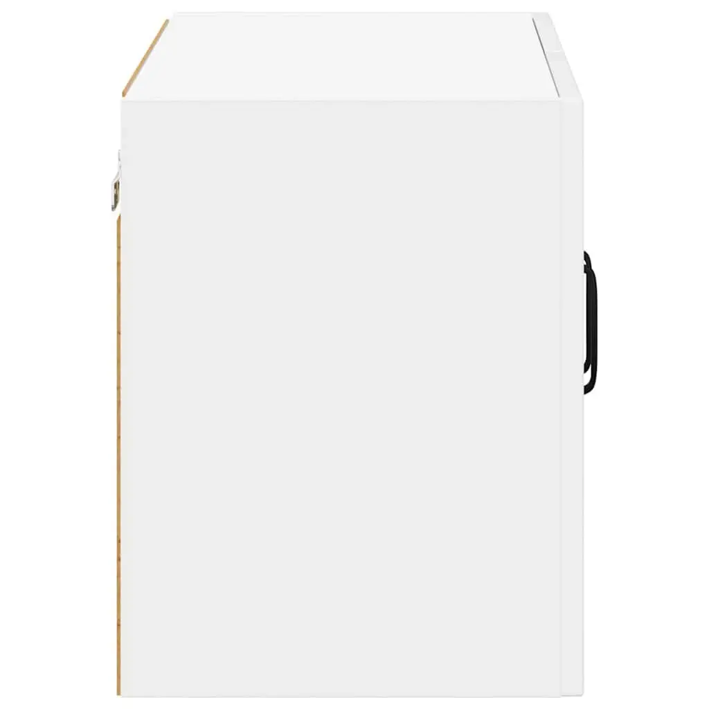 Wall Cabinet Engineered Wood 60x31x40cm High Gloss White Set of 2