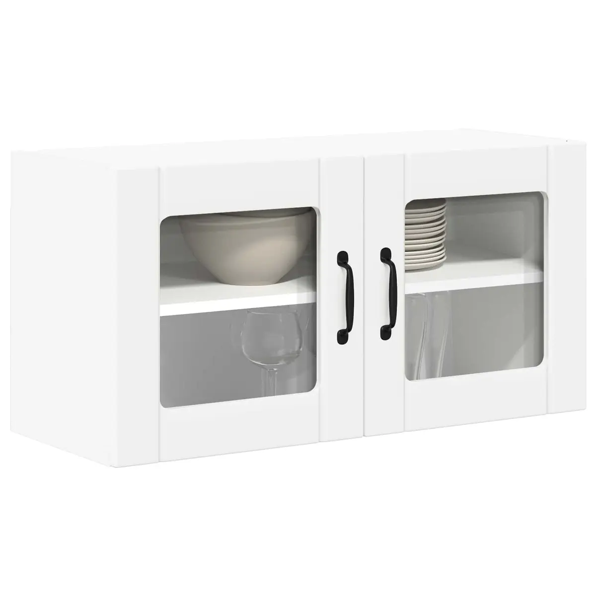 Wall Glass Cabinet for Diverse Kitchen Spaces