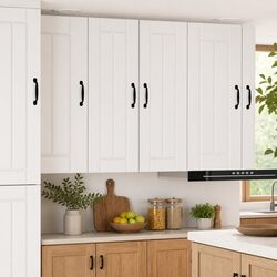 Functional White Wall Cabinet for Kitchen Use 30 x 31 x 80 cm