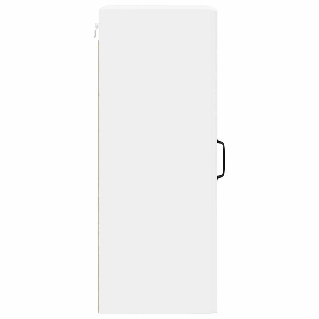 White Wall Cabinet for Kitchen Use 30 x 31 x 80 cm