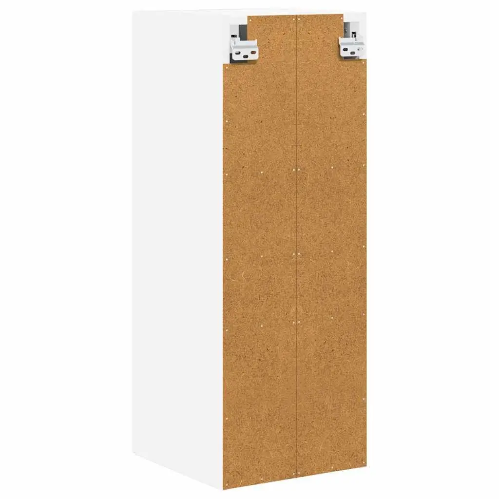 White Wall Cabinet for Kitchen Use 30 x 31 x 80 cm