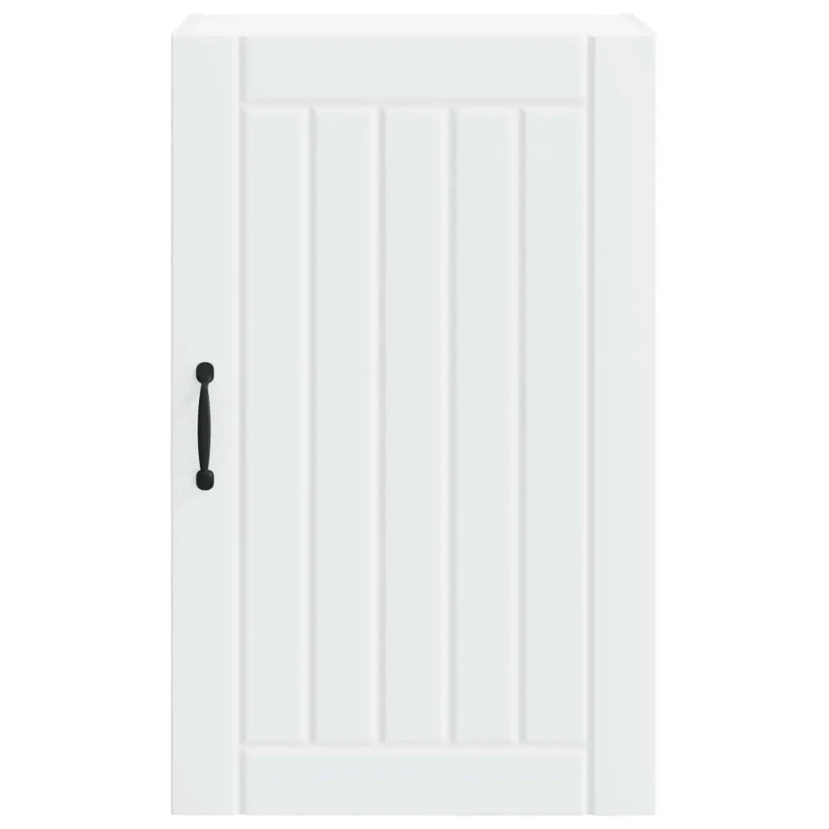 Engineered Wood Wall Cabinet Kitchen Storage Unit 50 x 31 x 80 cm White Modern