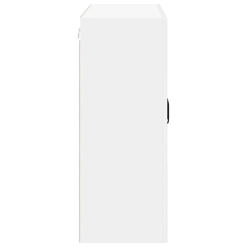 Kitchen Cabinet Engineered Wood Rectangular High Gloss White 80x31x80cm