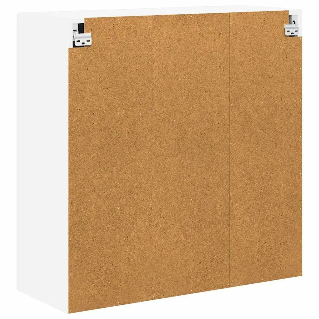 Kitchen Cabinet Engineered Wood Rectangular High Gloss White 80x31x80cm